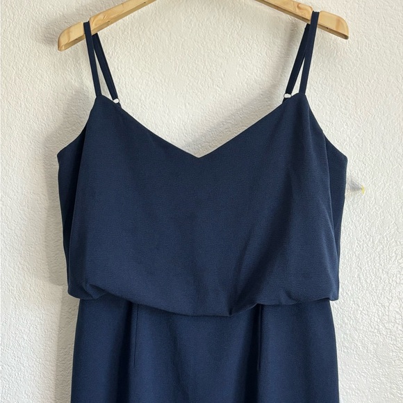 Dress the Population Alondra Blouson Sheath Dress Size: L - Picture 3 of 7